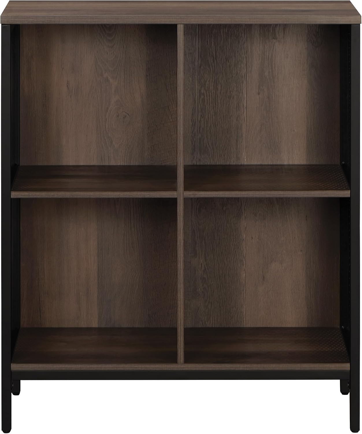 ✨ Modern Industrial Bookshelf – Stylish Open Storage Bookcase with Shelves for Books, Décor & Home Office 🏡