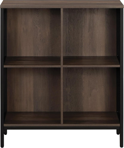 ✨ Modern Industrial Bookshelf – Stylish Open Storage Bookcase with Shelves for Books, Décor & Home Office 🏡