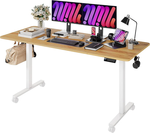 ⚡ Smart Electric Standing Desk – Ergonomic Height Adjustable Sit Stand Desk for Home Office & Productivity 🚀