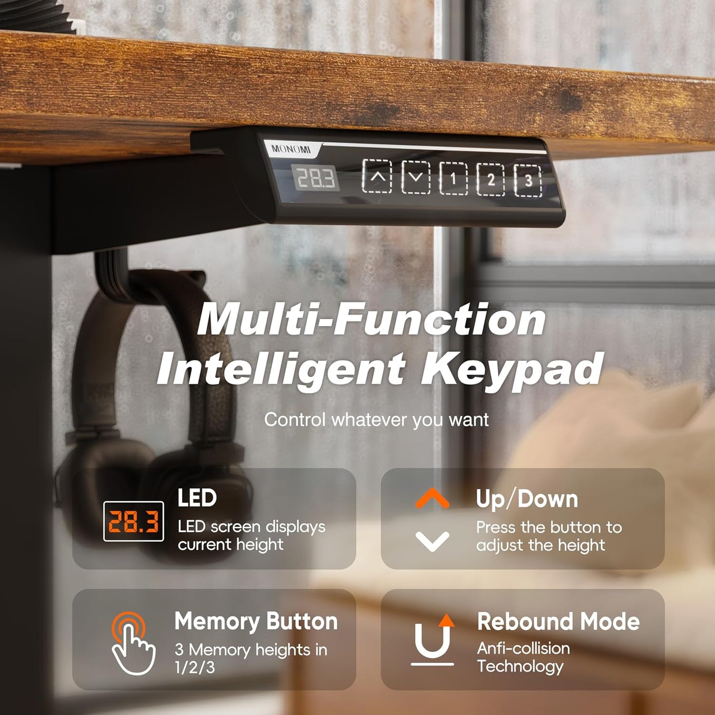 ⚡ Ultimate Large Electric Standing Desk – 86.6" Height Adjustable Sit Stand Workstation for Home Office & Gaming 🖥️