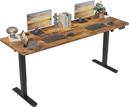 ⚡ Ultimate Large Electric Standing Desk – 86.6" Height Adjustable Sit Stand Workstation for Home Office & Gaming 🖥️